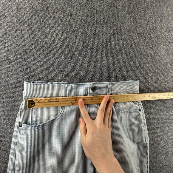 Carve Designs Jeans Women Size 6 Striped Blue White Stretch Adult ACTL 28 - Picture 14 of 16